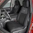 Load image into Gallery viewer, Rough Country Seat Covers | Front W/ Console Cover | Toyota Tundra 2WD/4WD (2014-2021) 91026A - Side View