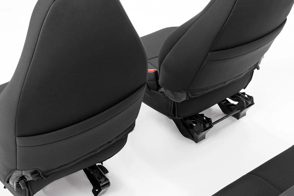 Rough Country Seat Covers | Front and Rear | Jeep Wrangler TJ 4WD (1997-2002) 91000 - Side View