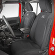 Load image into Gallery viewer, Rough Country Seat Covers | Front and Rear | Jeep Wrangler Unlimited 4WD (2018-2024) 91010 - Side View