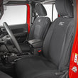 Load image into Gallery viewer, Rough Country Seat Covers | Front and Rear w/ Armrest | Jeep Wrangler Unlimited 4WD (18-24) 91012 - Side View