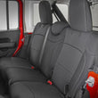 Load image into Gallery viewer, Rough Country Seat Covers | Front and Rear w/ Armrest | Jeep Wrangler Unlimited 4WD (18-24) 91012 - Back View