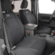 Load image into Gallery viewer, Rough Country Seat Covers | Front and Rear w/ Armrest | Jeep Wrangler Unlimited 4WD (18-24) 91012 - Installation View