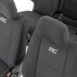 Load image into Gallery viewer, Rough Country Seat Covers | Jeep Grand Cherokee WK2 2WD/4WD (2011-2022) 91046 - Back View