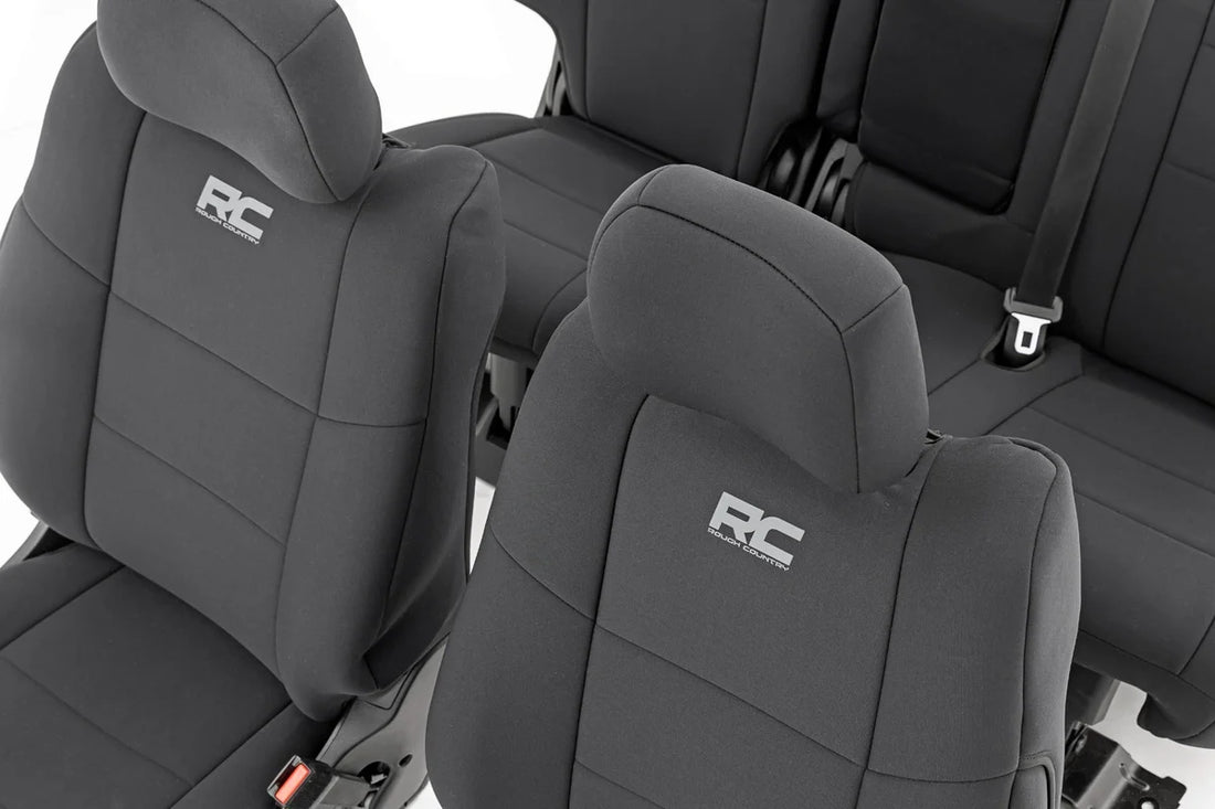 Rough Country Seat Covers | Jeep Grand Cherokee WK2 2WD/4WD (2011-2022) 91046 - Back View