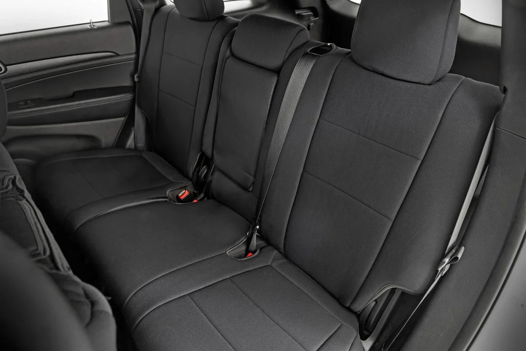 Rough Country Seat Covers | Jeep Grand Cherokee WK2 2WD/4WD (2011-2022) 91046 - Installation View