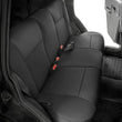Load image into Gallery viewer, Rough Country Seat Covers | Non Detach Headrest FR &amp; RR | Jeep Cherokee XJ 2WD/4WD (97-01) 91022 - Detail View
