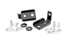 Load image into Gallery viewer, Rough Country Shock Relocation Brackets | Front | Jeep Wrangler JK/Wrangler Unlimited (07-18) 1020