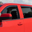 Load image into Gallery viewer, Rough Country Side Window Deflectors | In Channel Rain Guard | Chevy/GMC 1500/2500HD/3500HD 2WD/4WD 811419 - Additional Vi...
