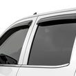 Load image into Gallery viewer, Rough Country Side Window Deflectors | Tape On Rain Guard | Chevy/GMC 1500/2500HD/3500HD 2WD/4WD 911418 - Back View