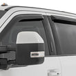 Load image into Gallery viewer, Rough Country Side Window Deflectors | Tape On Rain Guard | Ford F-150 (17-24) F-250 (15-24) 931524 - Main Product View