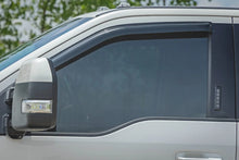 Load image into Gallery viewer, Rough Country Side Window Deflectors | Tape On Rain Guard | Ford F-150 (17-24) F-250 (15-24) 931524 - Installation View