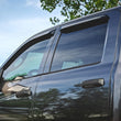 Load image into Gallery viewer, Rough Country Side Window Deflectors | Tape On Rain Guard | Ram 1500 (09-18) 2500 (10-24) 942924 - Installation View
