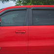 Load image into Gallery viewer, Rough Country Side Window Deflectors | Tape On Rain Guard | Ram 1500 (19-26)/1500 TRX (21-24) 941924 - Installation View