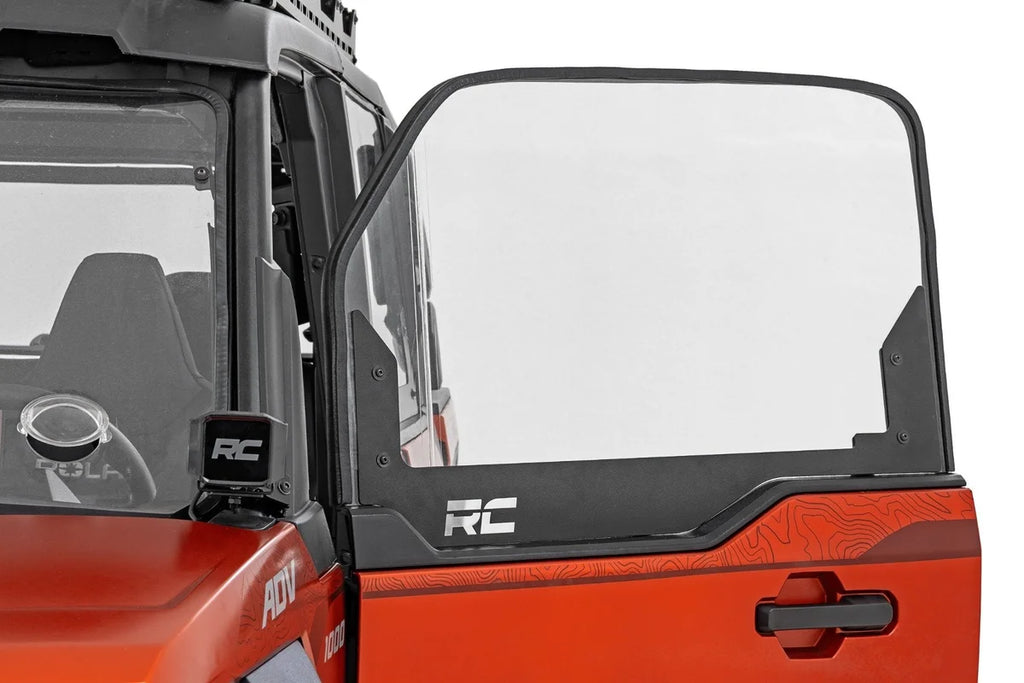Rough Country Side Windows | Scratch Resistant | Polaris Xpedition ADV 5 - Back View