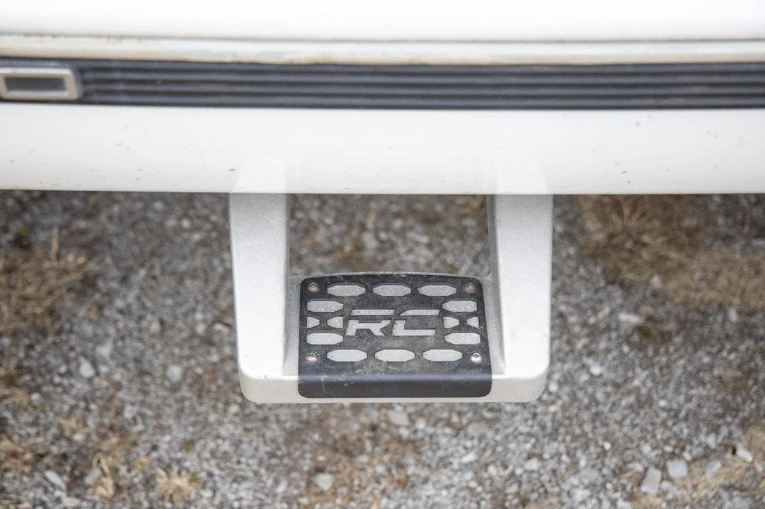 Rough Country Single Hoop Step | Universal | Alum | Pair | Multiple Makes & Models (Chevy/Ford/GMC/Ram) 117510 - Additiona...