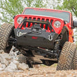 Load image into Gallery viewer, Rough Country Skid Plate Combo | 3.6L | Engine | T-Case | Gas | Jeep Wrangler Unlimited (18-19) 10608 - Back View