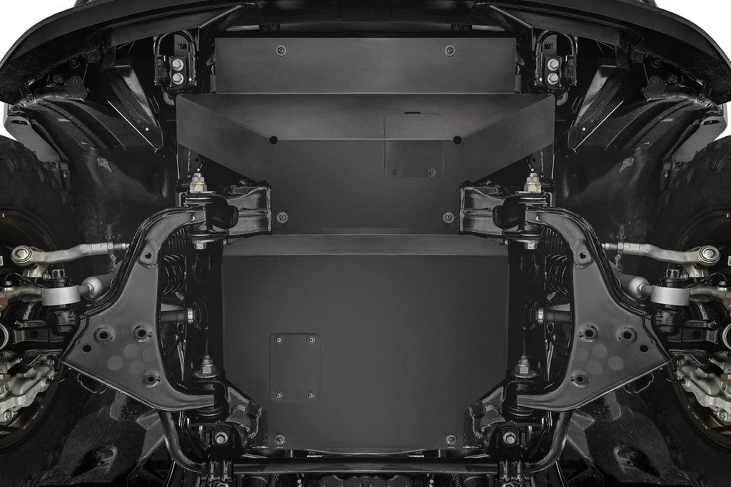 Rough Country Skid Plate | Front & Belly | Toyota 4Runner 2WD/4WD (2025) - Back View