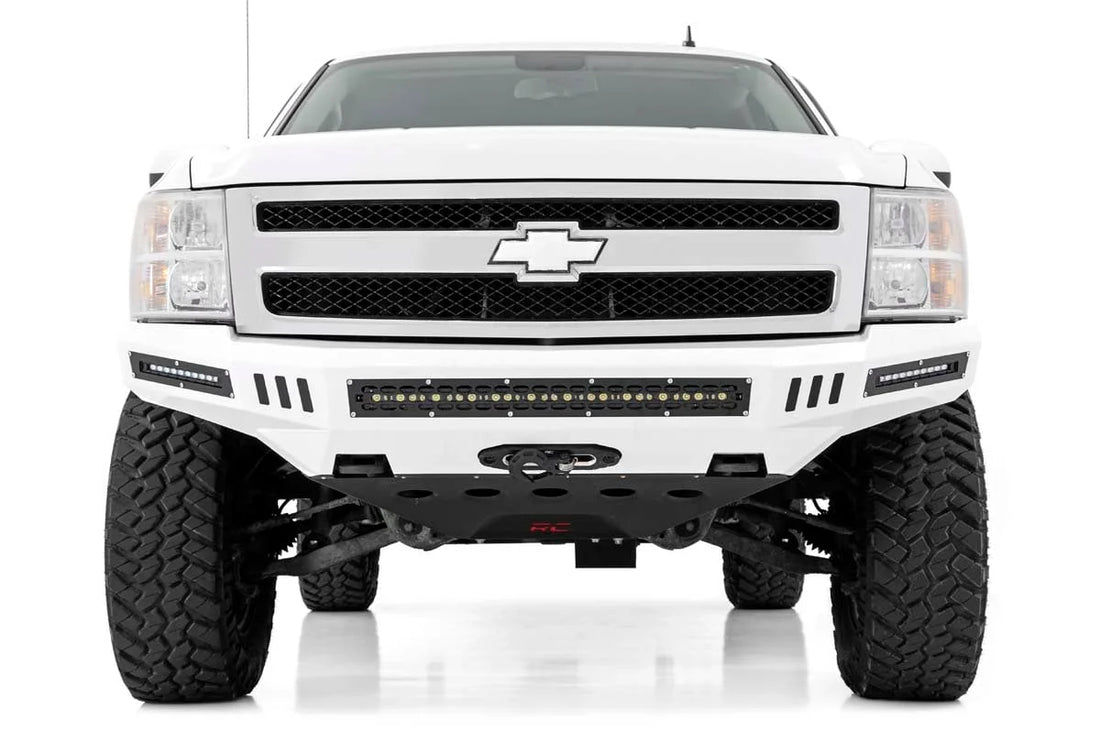 Rough Country Skid Plate | Prerunner Bumper | Chevy/GMC 1500 (07-13) 10794 - Back View