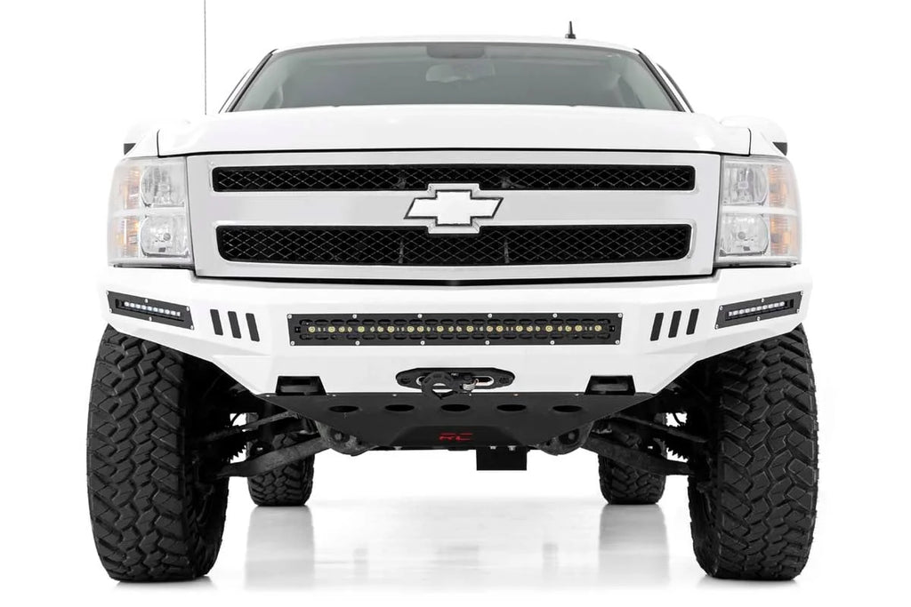 Rough Country Skid Plate | Prerunner Bumper | Chevy/GMC 1500 (07-13) 10794 - Back View