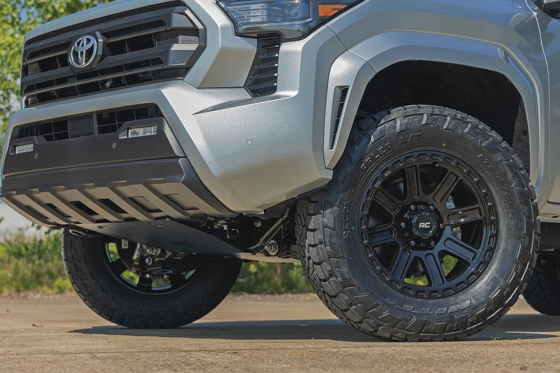 Rough Country Skid Plate | Toyota Tacoma 2WD/4WD (2024-2025) - Installation View
