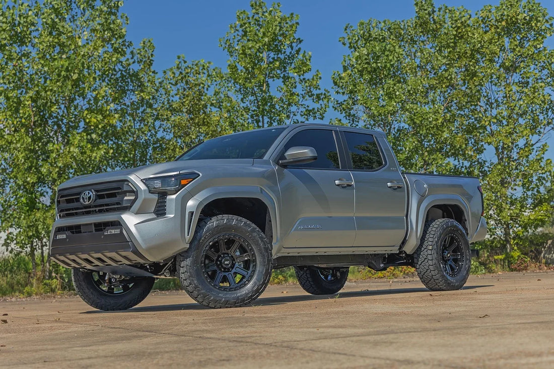 Rough Country Skid Plate | Toyota Tacoma 2WD/4WD (2024-2025) - Installation View
