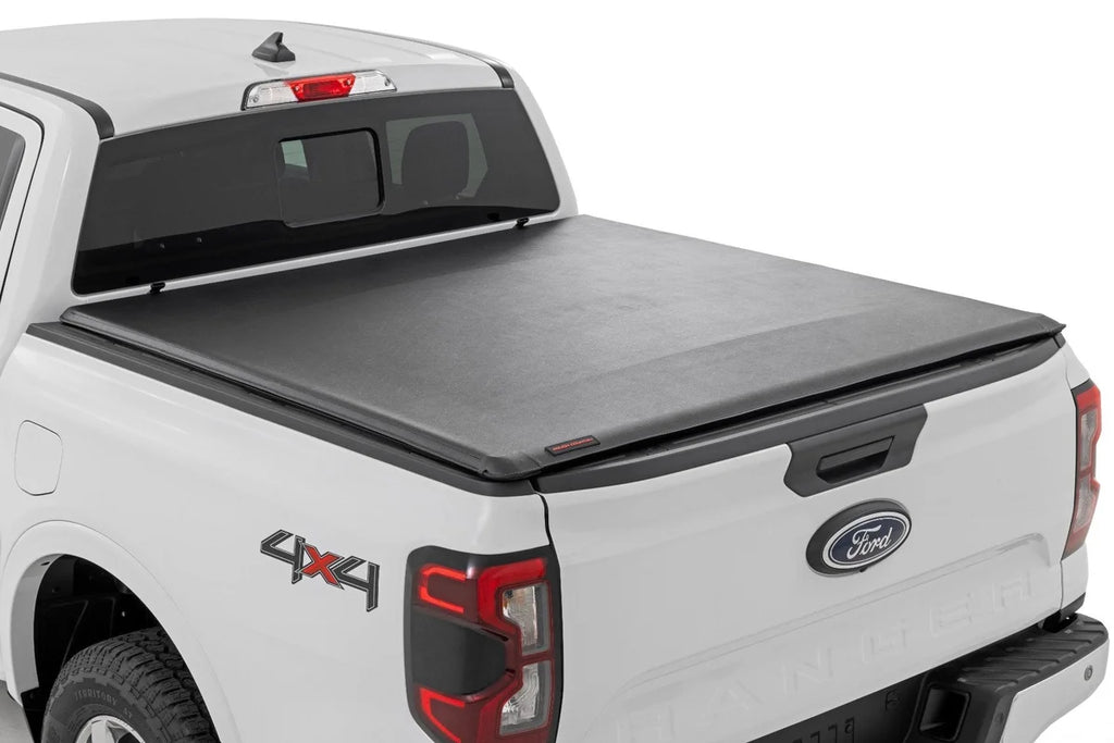 Rough Country Soft Roll Up Bed Cover | 5' Bed | Ford Ranger 2WD/4WD (2024-2026) - Main Product View