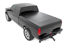 Load image into Gallery viewer, Rough Country Soft Roll Up Bed Cover | 6'7" Bed | Chevy/GMC 1500 (00-06 &amp; Classic) - Back View