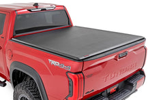 Load image into Gallery viewer, Rough Country Soft Roll Up Bed Cover | 6'7" Bed | Toyota Tundra 2WD/4WD (2022-2026) - Main Product View