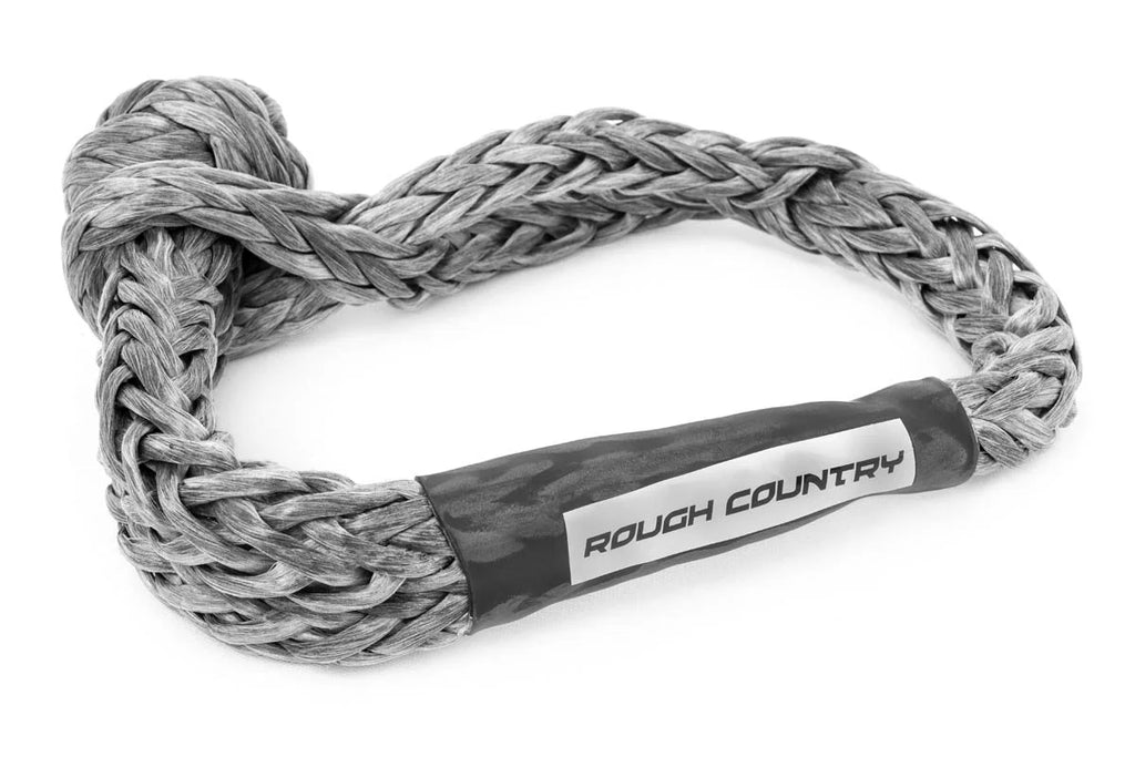 Rough Country Soft Shackle | 7/16 Inch | Gray RS135 - Main Product View