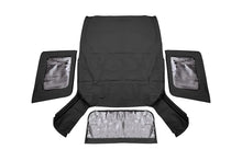 Load image into Gallery viewer, Rough Country Soft Top | Replacement | Black | 2 Door | Jeep Wrangler JK 4WD (2007-2009) RC85240.35 - Top View