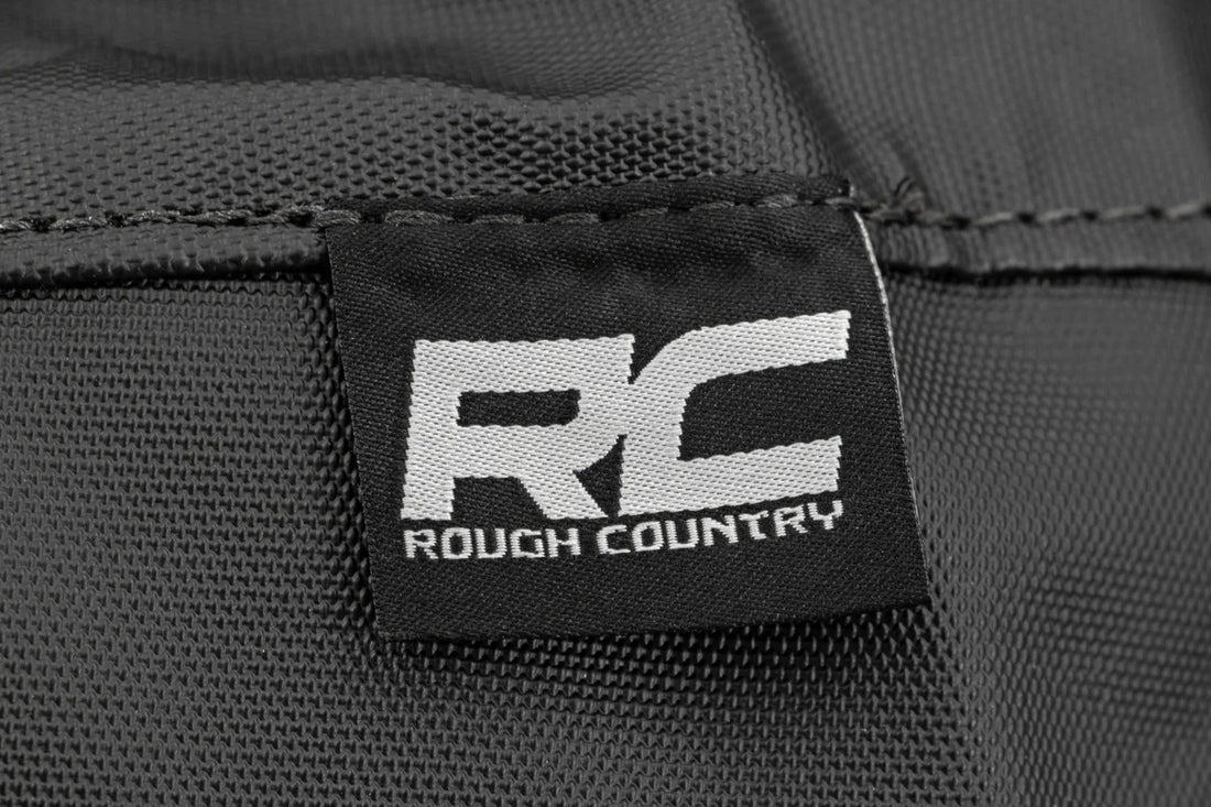 Rough Country Soft Top | Replacement | Black | 4 Door | Jeep Wrangler Unlimited (07-09) RC85130.35 - Installation View