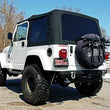 Load image into Gallery viewer, Rough Country Soft Top | Replacement | Black | Full Doors | Jeep Wrangler TJ 4WD (97-06) RC85020.35 - Top View