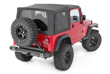 Load image into Gallery viewer, Rough Country Soft Top | Replacement | Black | Half Doors | Jeep Wrangler YJ 4WD (87-95) RC84050.35 - Main Product View