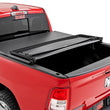 Load image into Gallery viewer, Rough Country Soft Tri-Fold Bed Cover | 5'7" Bed | Ram 1500 (19-25)/1500 TRX (21-24) 41307550 - Back View
