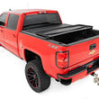 Load image into Gallery viewer, Rough Country Soft Tri-Fold Bed Cover | 5'9" Bed | Chevy/GMC 1500 (14-18 &amp; Classic) - Back View