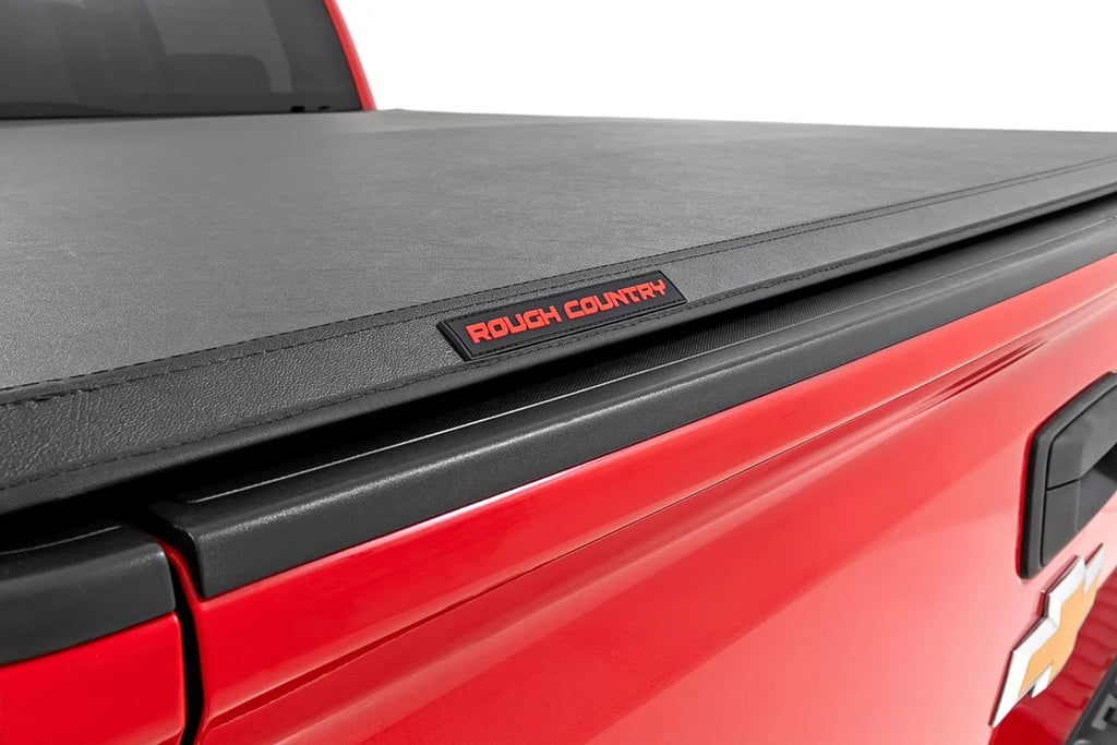 Rough Country Soft Tri-Fold Bed Cover | 5'9" Bed | Chevy/GMC 1500 (14-18 & Classic) - Additional View 6