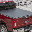 Load image into Gallery viewer, Rough Country Soft Tri-Fold Bed Cover | 6'10" Bed | Ford F-250/F-350 Super Duty (17-26) - Side View