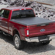 Load image into Gallery viewer, Rough Country Soft Tri-Fold Bed Cover | 6'10" Bed | Ford F-250/F-350 Super Duty (17-26) - Back View