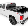Load image into Gallery viewer, Rough Country Soft Tri-Fold Bed Cover | 6'7" Bed | Chevy/GMC 1500/2500HD/3500HD (14-19 &amp; Classic) - Side View
