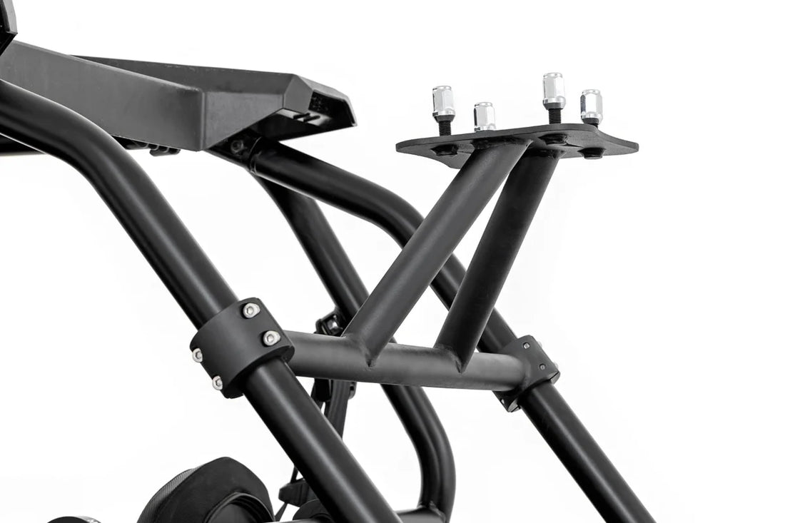 Rough Country Spare Tire Carrier | Cargo Rack | Polaris RZR 93069 - Side View