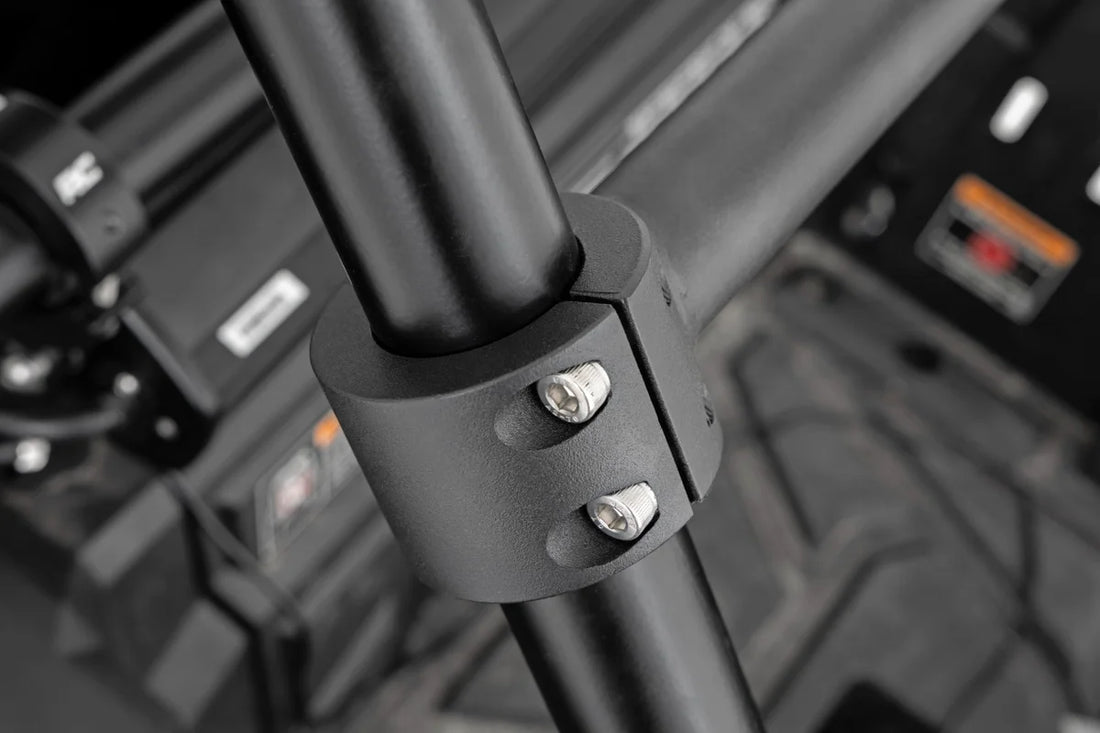 Rough Country Spare Tire Carrier | Cargo Rack | Polaris RZR 93069 - Back View