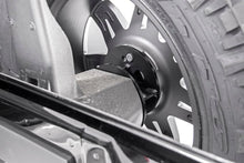 Load image into Gallery viewer, Rough Country Spare Tire Carrier Spcr | Jeep Wrangler JK/Wrangler TJ/Wrangler Unlimited 1053 - Side View