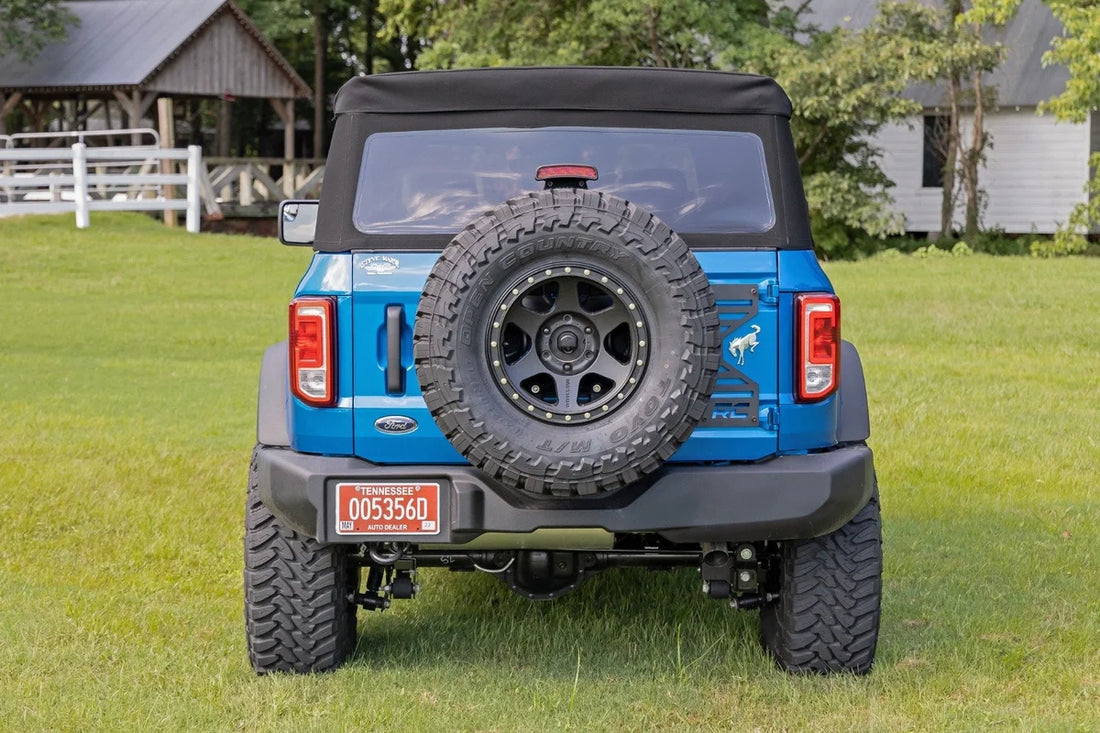 Rough Country Spare Tire Relocation | Tailgate Reinforcement | Ford Bronco 4WD (2021-2024) 51055 - Additional View 6