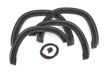 Load image into Gallery viewer, Rough Country Sport Fender Flares | PXQ Black Metallic | Ram 1500 2WD/4WD (2019-2024) S-D10914-PXQ - Main Product View