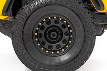 Load image into Gallery viewer, Rough Country Steel Simulated Bead Lock Wheel | Black | 15x10 | 5x4.5 | 3.30 Bore | -39 - Additional View 5