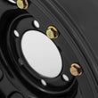 Load image into Gallery viewer, Rough Country Steel Simulated Bead Lock Wheel | Black | 17x9 | 5x5 | 3.30 Bore | -12 - Back View