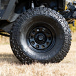 Load image into Gallery viewer, Rough Country Steel Wheel | Black | 15x10 | 5x5.5 | 4.25 Bore | -39 RC51-5185 - Installation View