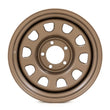 Load image into Gallery viewer, Rough Country Steel Wheel | Bronze | 17x9 | 6x5.5 | 4.25 Bore | -12 - Back View