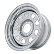 Load image into Gallery viewer, Rough Country Steel Wheel | Chrome | 16x8 | 5x4.5 | 3.30 Bore | -6 RC52-6866C - Installation View