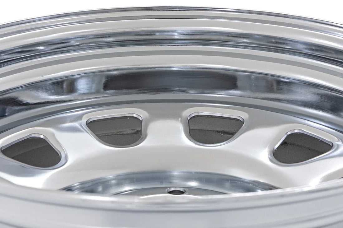 Rough Country Steel Wheel | Chrome | 17x9 | 6x5.5 | 4.25 Bore | -12 RC51-7655C - Installation View